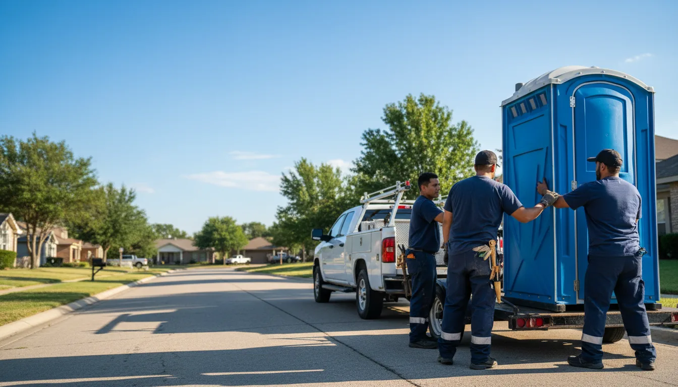 Portable Toilet Rental in Harvey, LA near me